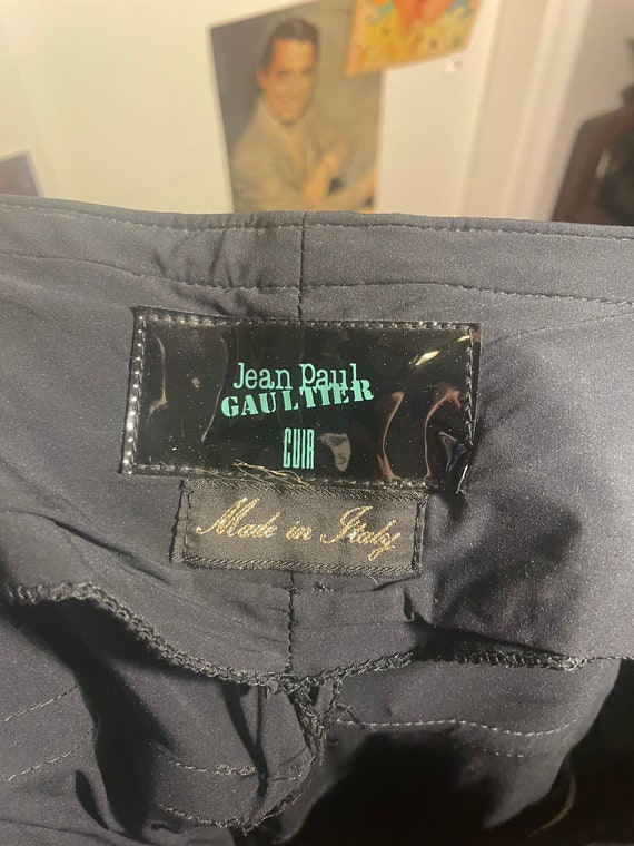 Pantalon Vintage JEAN PAUL GAULTIER Années 90 - Taille 40, Trompe-l'œil, Taille Haute, Occasion