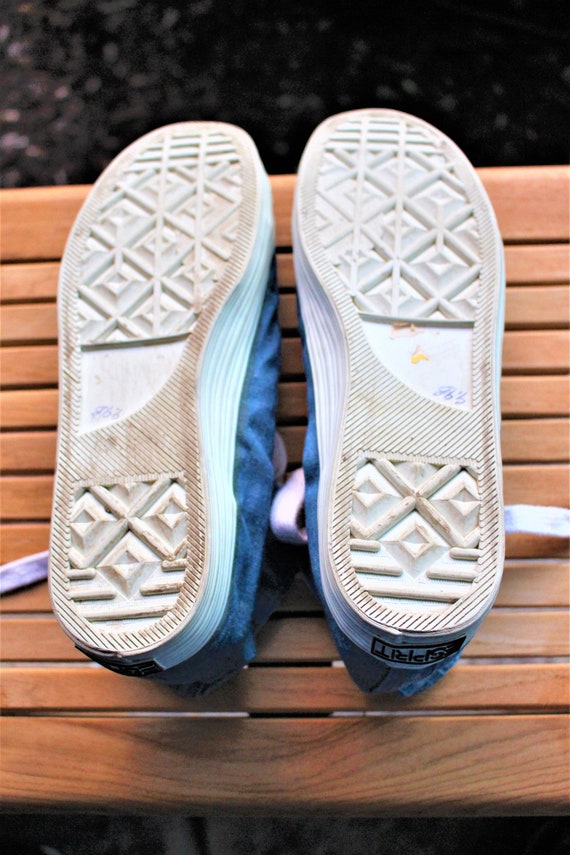 Vintage Esprit Canvas High Top Women's Sneakers + Fau… - Gem