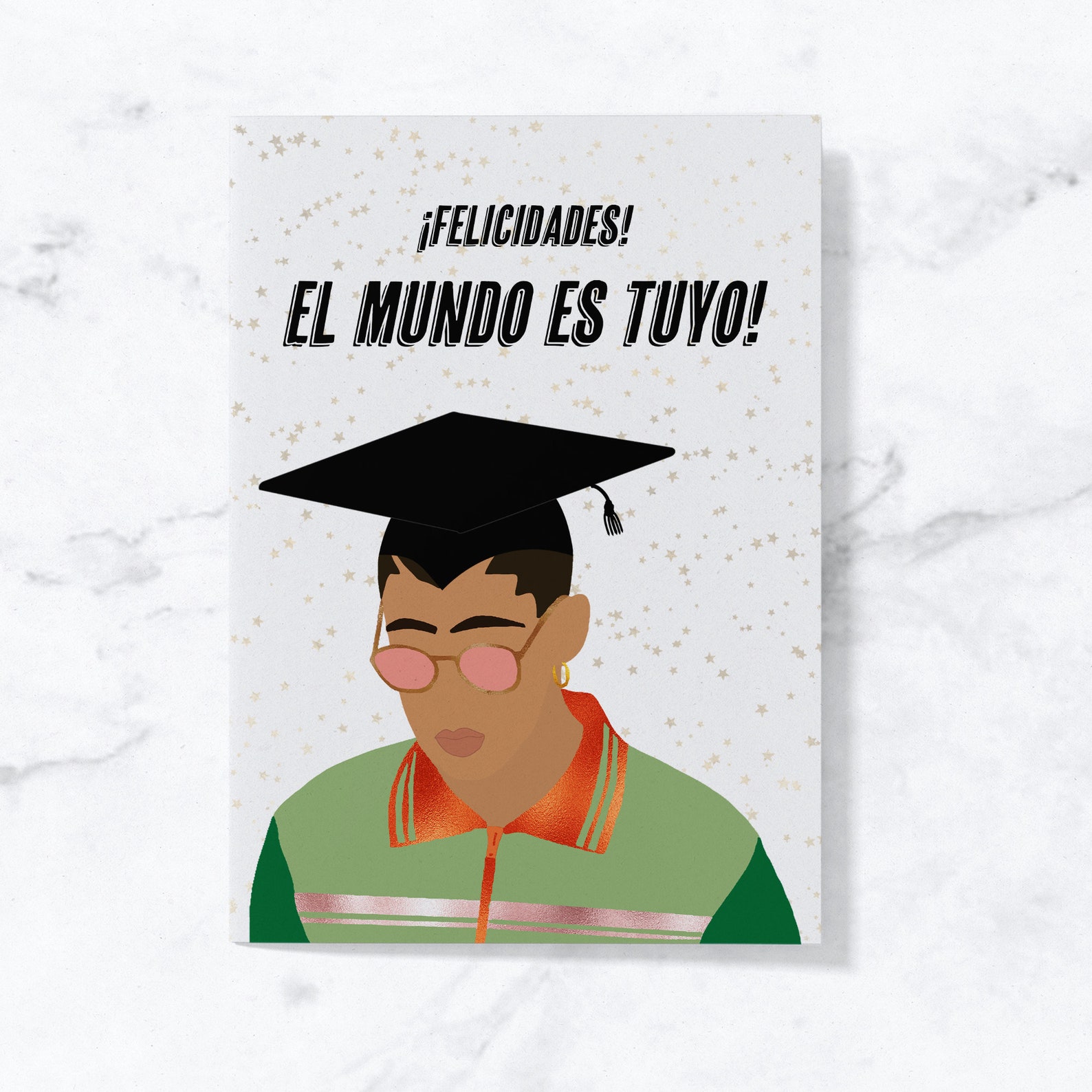 Bad Bunny Graduation Card Bad Bunny Card Bad Bunny Etsy