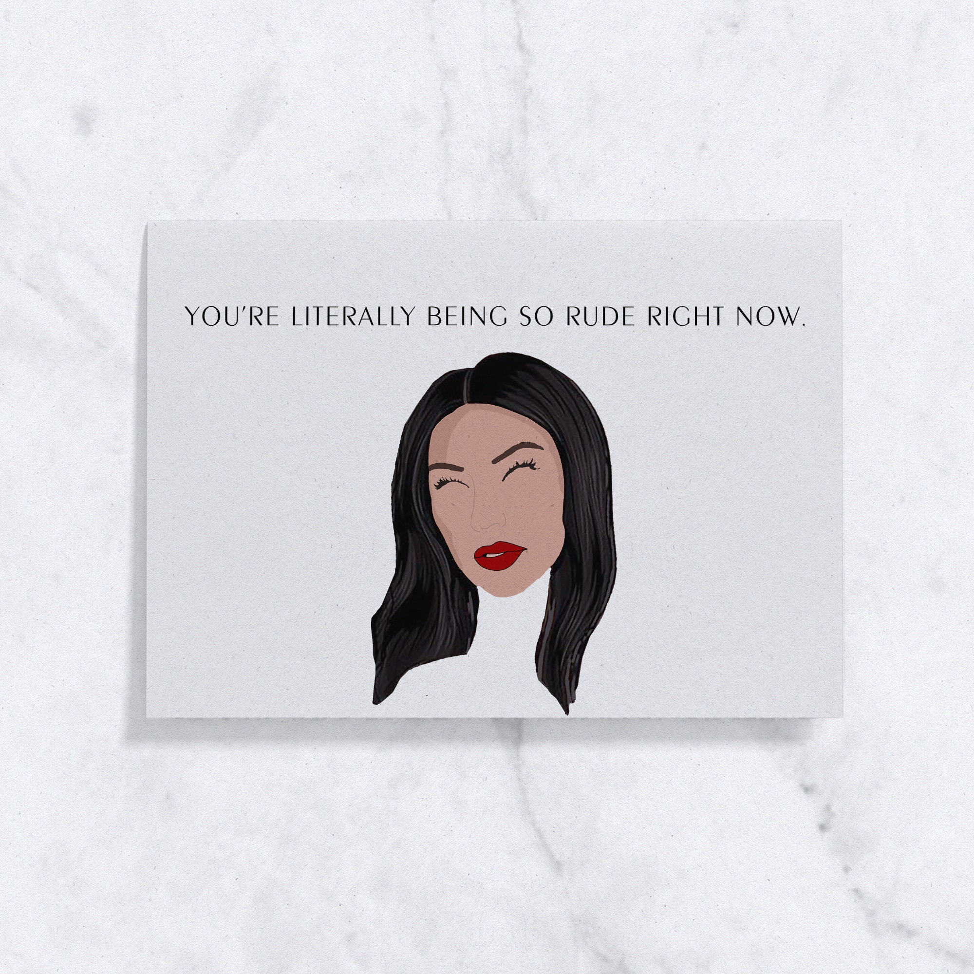 Kardashians Digital Card Funny Birthday Card Digital Bday | Etsy