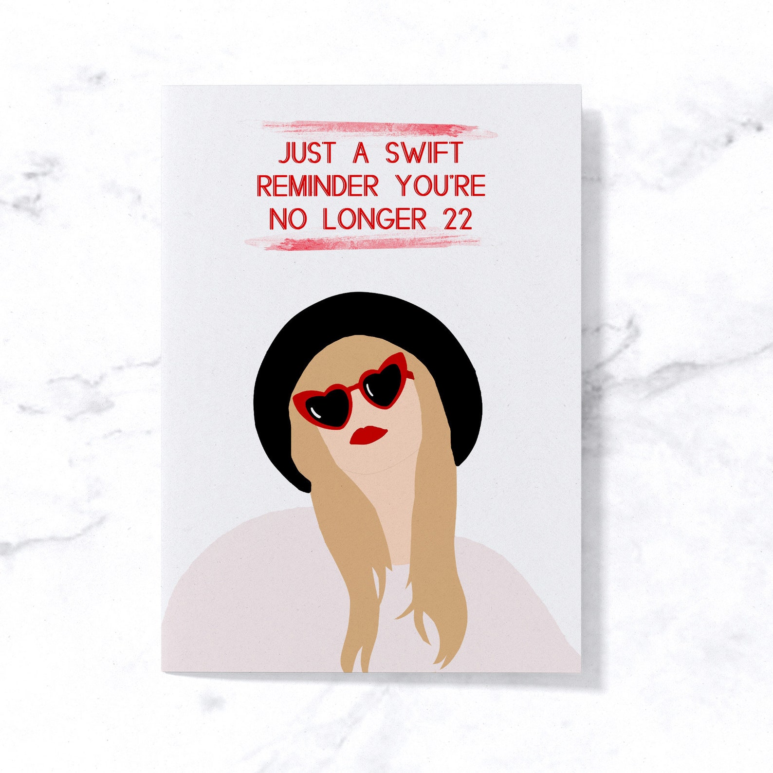Taylor Swift Birthday Card Taylor Swift Digital Card | Etsy