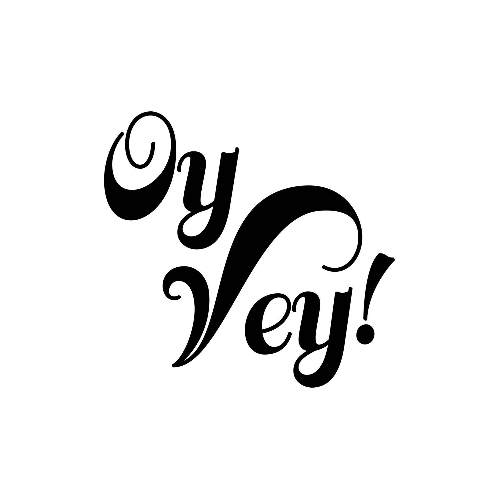 Oy Vey funny quote wall decor typography tumblr room Etsy