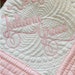 Monogrammed Blanket, Baby Quilt, Nursery blanket, Nursery Quilt, Baby Gift, Baby Shower gifts, Personalized Baby Blanket, Baby Blanket, Crib