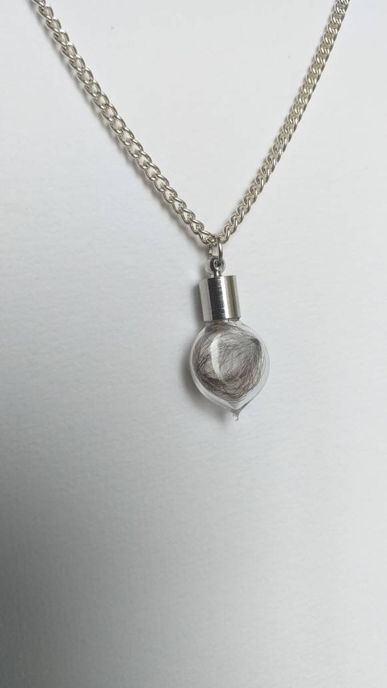 Collier pendentif souvenir mèche de cheveux collection bijoux Etsy