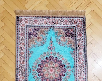 Prayer Mat, Islamic Gift, Luxury Prayer Rug, Janamaz, Muslim Wedding Gift, Floral Prayer Rug, Meditation Rug, Sejadah, Gift for Muslim