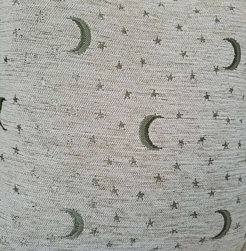 Moon And Star Design Pillow Cover Moon Decor Moon Lover Etsy