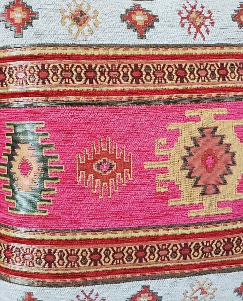 Boho Pink Pillow Boho Decor Kilim Pillows Cushion Cover Etsy