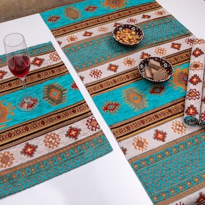 Placemat for Dining Room, Personalized Table Mat, Peacock Design Placemat, Table Linens, Kitchen Room Set of 4, Housewarming Gift