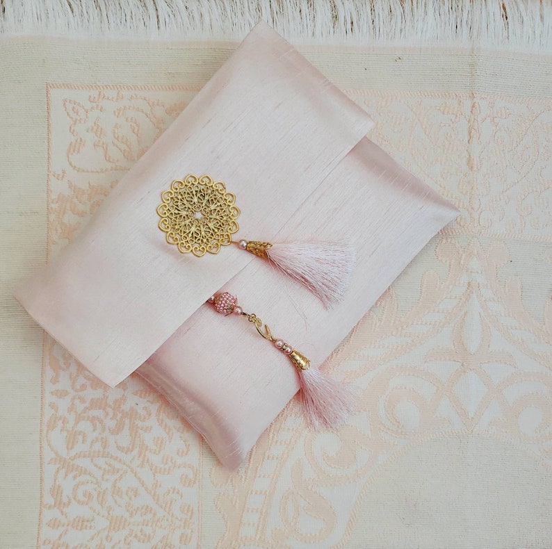 Personalized Islamic Wedding Gift Luxury Prayer Mat Set Etsy