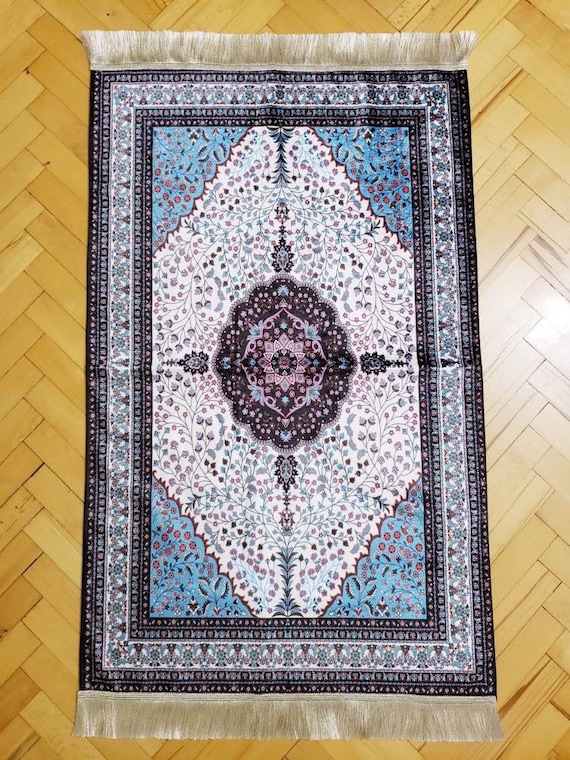 Velvet Prayer Mat, Prayer Rug, Sejadah, Salah Mat, Janamaz, Eid Gift, Wedding Gift, Birthday Gift, Islamic Muslim Gift, Rugs For Muslim