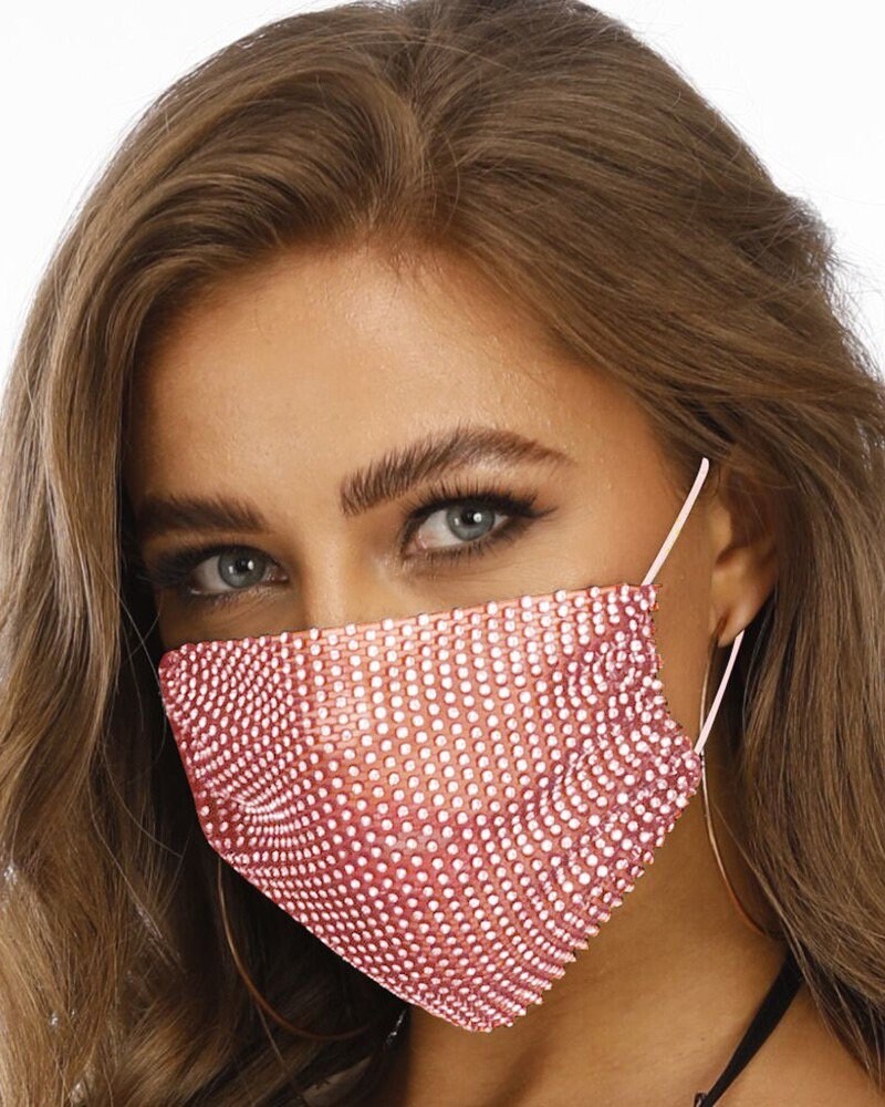 Rhinestone Face Mask/Bling mask/Crystal Face Mask/top quality Etsy