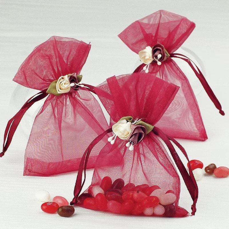Set of 10 Organza Bag wedding Favor Bags Party Favor Bags Etsy