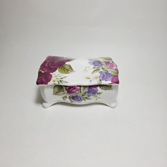 Royal Stafford Fine Bone China trinket jewelry box