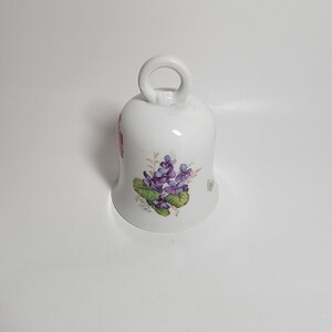 Limoges France small porcelain bell.