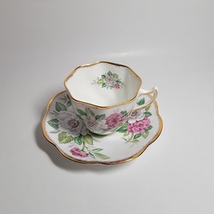 Vintage &quot;Rosina&quot; Bone China England tea cup and saucer