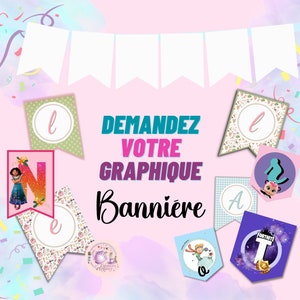 Banderole anniversaire personnalisée pas cher, qualité