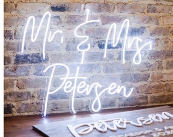 Wedding Neon Sign , Custom Neon Sign , Neon Sign
