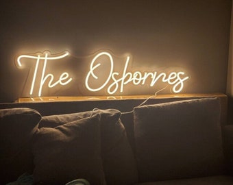 Personalisierte Neon Namensschild für Ihr Schlafzimmer - Einzigartige Note