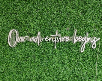 Benutzerdefinierte Neon Zeichen, Neon Licht. Neon Zeichen Hochzeit und Home Decor, Hochzeit Zeichen, Led Neon Licht