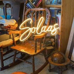 Neon Sign Wall Decor for Christmas - Festive Lights