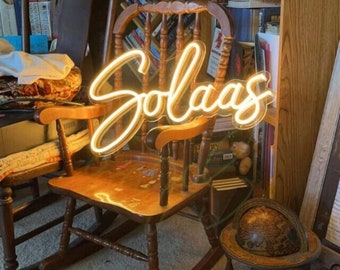 Neon Schild Wanddekoration für Weihnachten - Festliche Lichter