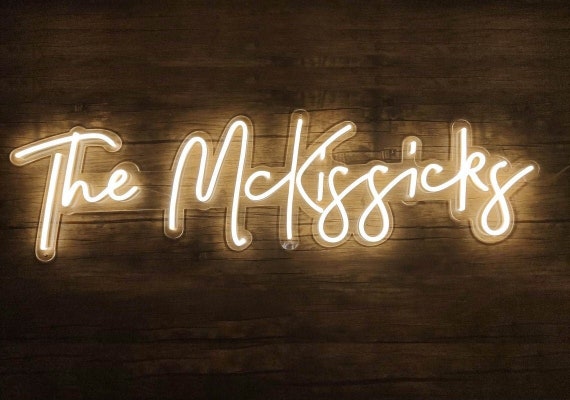 Neon Sign Neoncustom Wedding Neon Signs wedding Signs Neon - Etsy