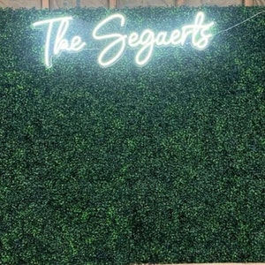 Welcome Sign with Neon Light - Inviting Decor