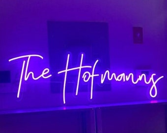 Aangepaste Neon Teken voor Bruiloft & Home Decoratie, Gepersonaliseerde Neon Teken, Aangepaste Neon Teken Bestellingen, Neon Teken Gift, Neon Teken Slaapkamer