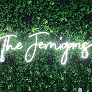 Custom Neon Sign ,Neon Sign for Wedding , Neon Sign Custom , Wedding Neon Sign  , Neon Sign , Bedroom Neon Sign