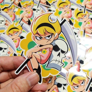 Mandy (The Grim Adventures of Billy and Mandy) - Vinyl Sticker