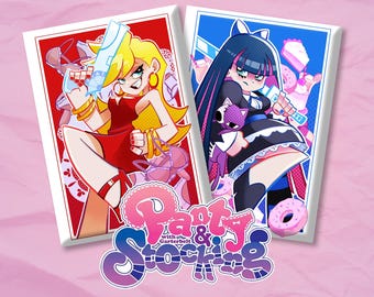 Panty and Stocking Fridge Magnets