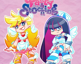 Panty and Stocking Vinyl Stickers
