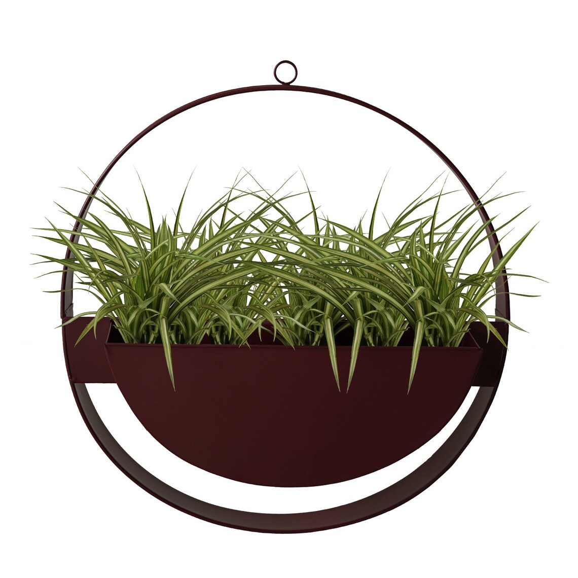 Wall Hanging Planter for Balcony/Outdoor Wrought Iron with | Etsy