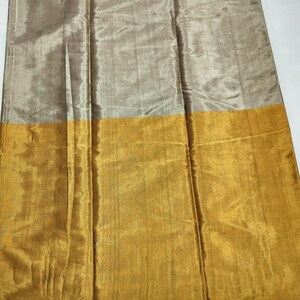 White - Handloom Zari Buti Chanderi Silk 2pc Unstitched Dress Material 14