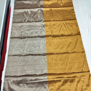 Black - Leheriya Tie-Dye Handloom Chanderi Silk 2pc Unstitched Dress Material with Jewellery Set 02