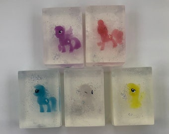 My Little Pony toy soap