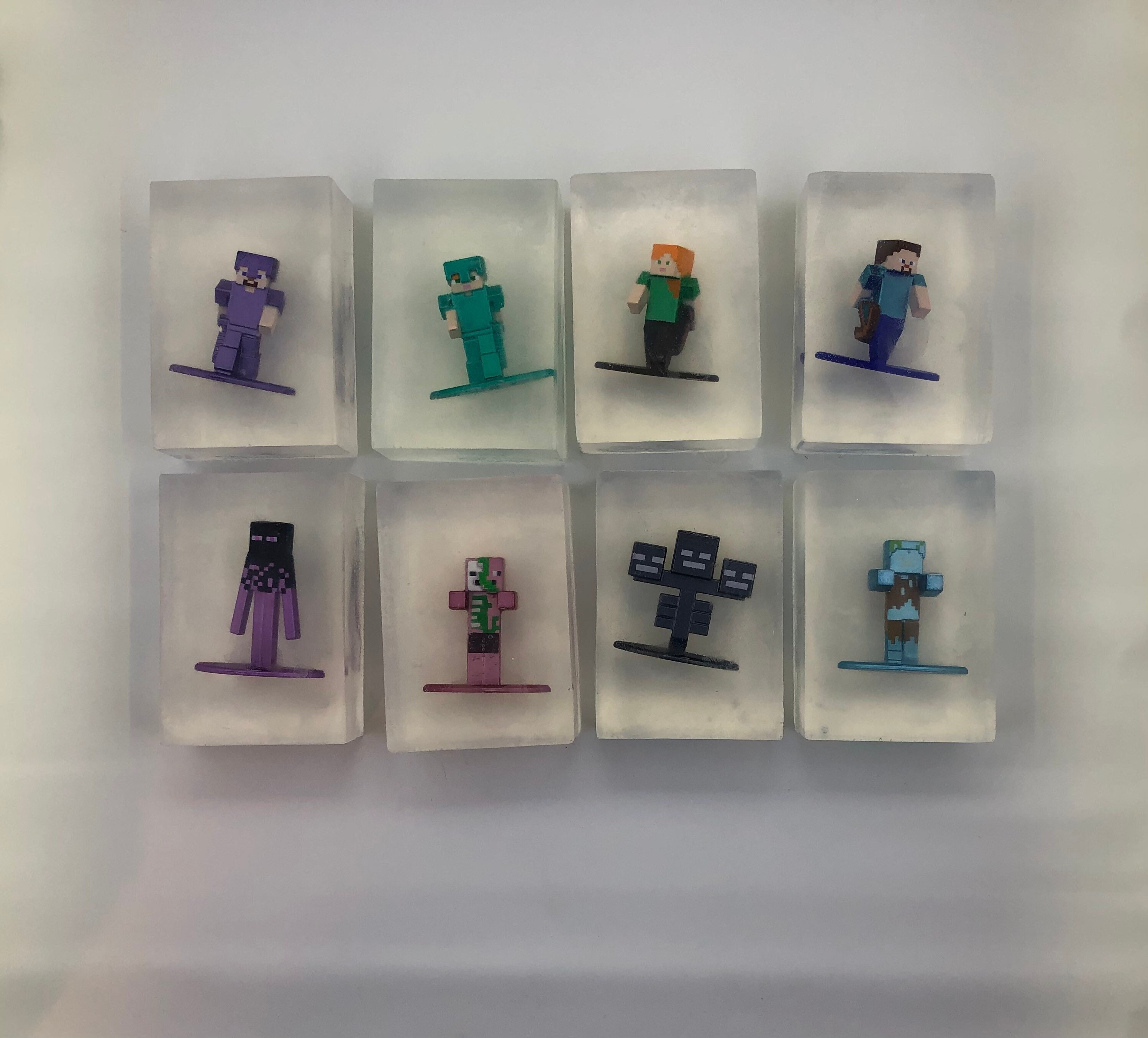 Minecraft Toy Soap Etsy