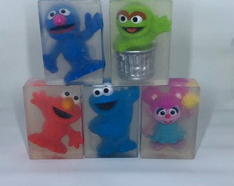 Sesame Street toy soap