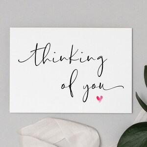 Carte de pensée imprimable à vous, carte de sympathie d’amitié, carte de quarantaine d’amour d’envoi, cadeau d’amis Miss You Téléchargement instantané numérique DIY