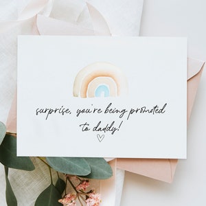 Carte d'annonce de bébé, révélation de grossesse pour mari papa à être, conception numérique, cartes téléchargeables et imprimables, je suis carte enceinte de femme