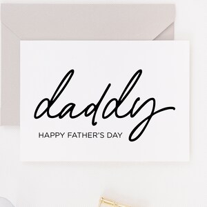 Printable Happy First Fathers Day Downloadable Card, Best Daddy, New ...