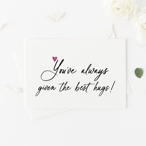 Tarjeta personalizada de anuncio de embarazo con los mejores abrazos para padres, futuros abuelos personalizados, bebé en camino personalizado, estoy embarazada