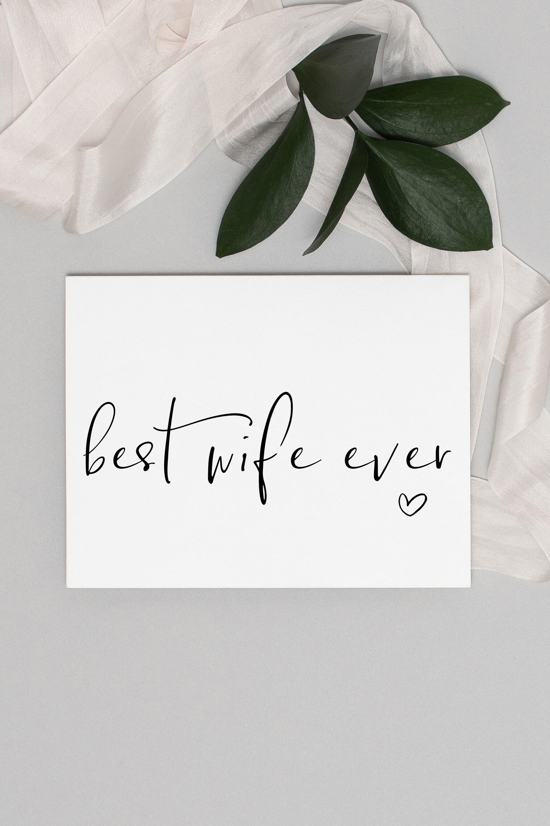 Printable Anniversary Card for Wife, Wedding Day Card for Bride ...
