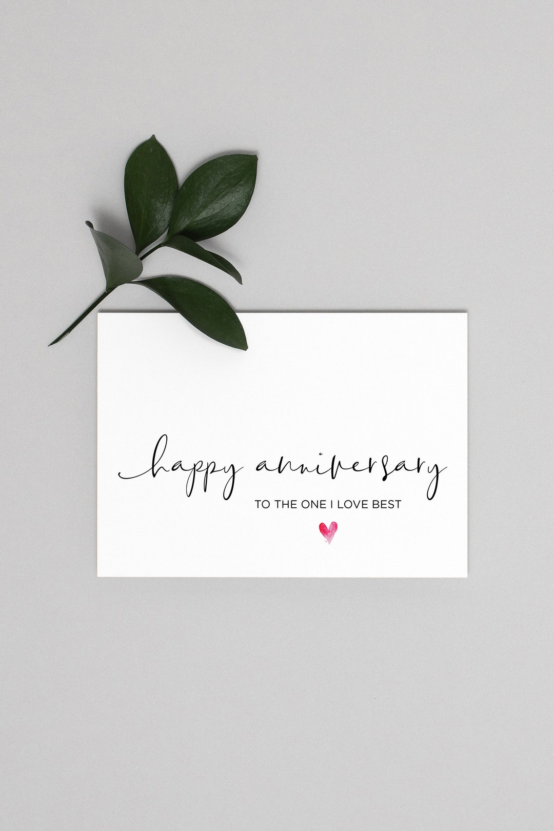 Printable Happy Anniversary Card for Husband, 1st Wedding Anniversary ...