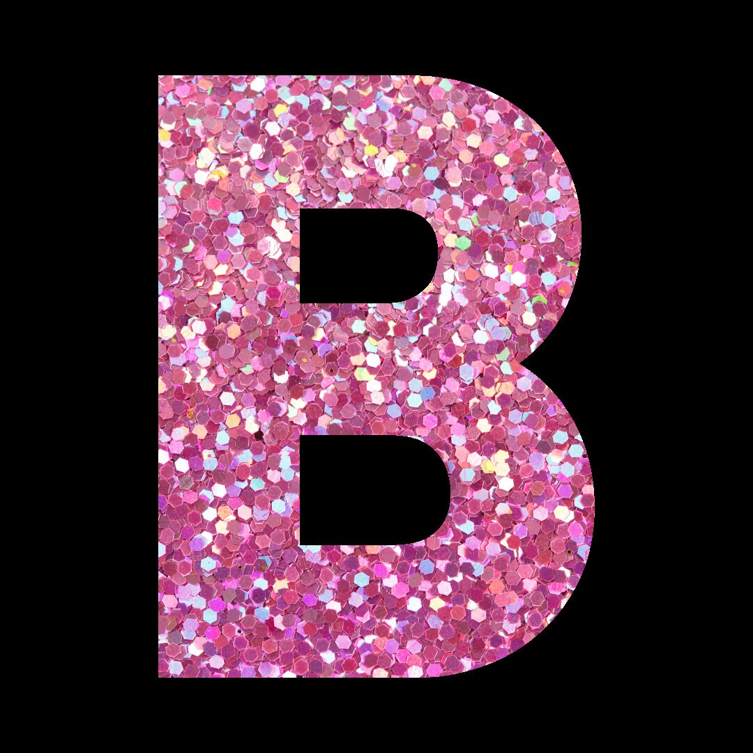 Pink Confetti Letters and Numbers, Confetti Alphabet, Pink Confetti ...