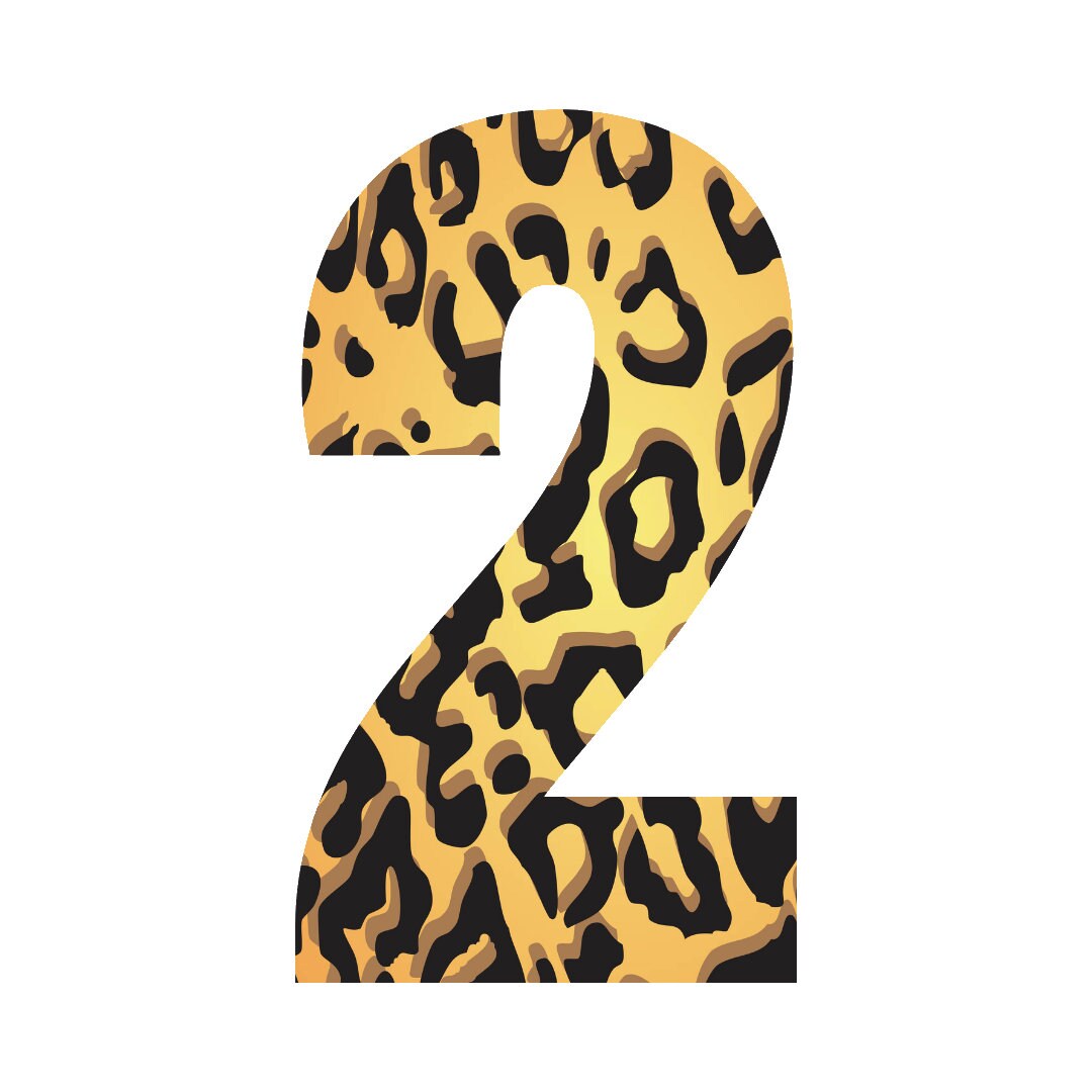 Leopard Print Letters and Numbers, Leopard Print Alphabet, Leopard Digital Alphabet, Leopard