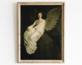 アンティークフランス天使の絵画 フランス アンティーク 天使 エンジェル レース 皿 飾り皿 絵皿