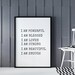Daily Affirmations Printable Wall Art Inspirational Quotes - Etsy