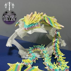 Ocean Dragon - 3d Printed - Many Color Options - Free Shipping - Made in the USA