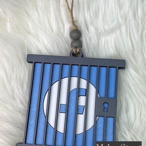 Facebook Jail Christmas Ornament